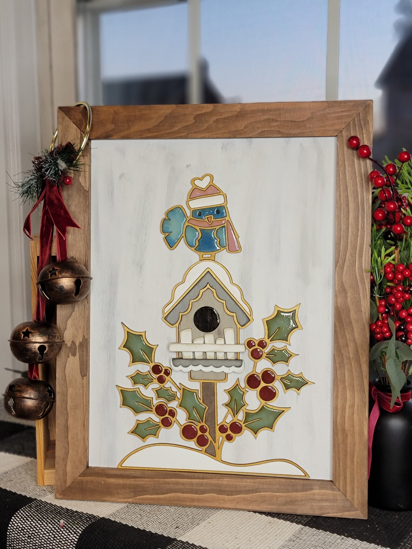 Birdhouse 12×16in gallery sign (no frame included)
