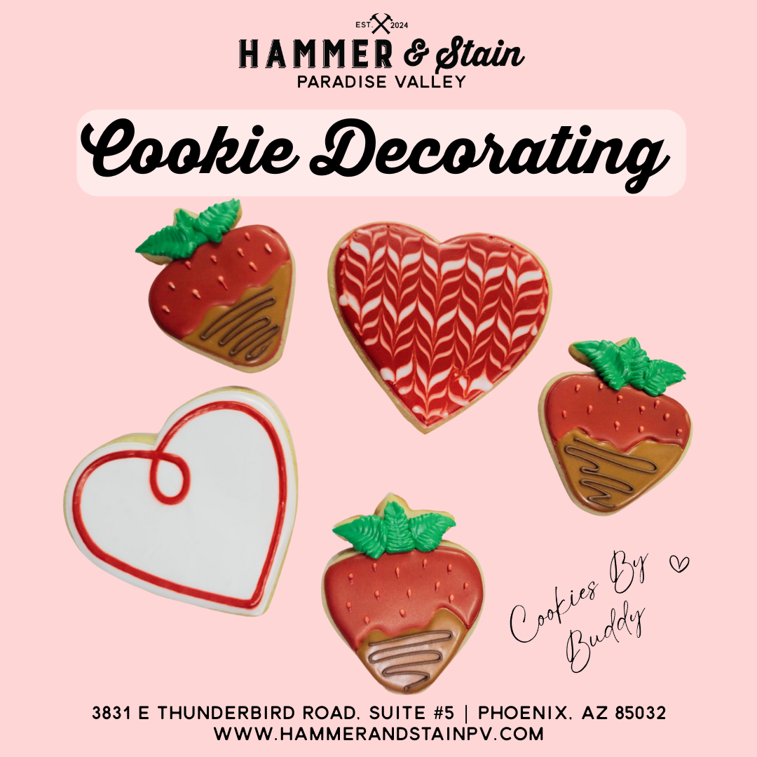 02/19 Thursday 6pm - Sweet Treats Cookie Decorating!