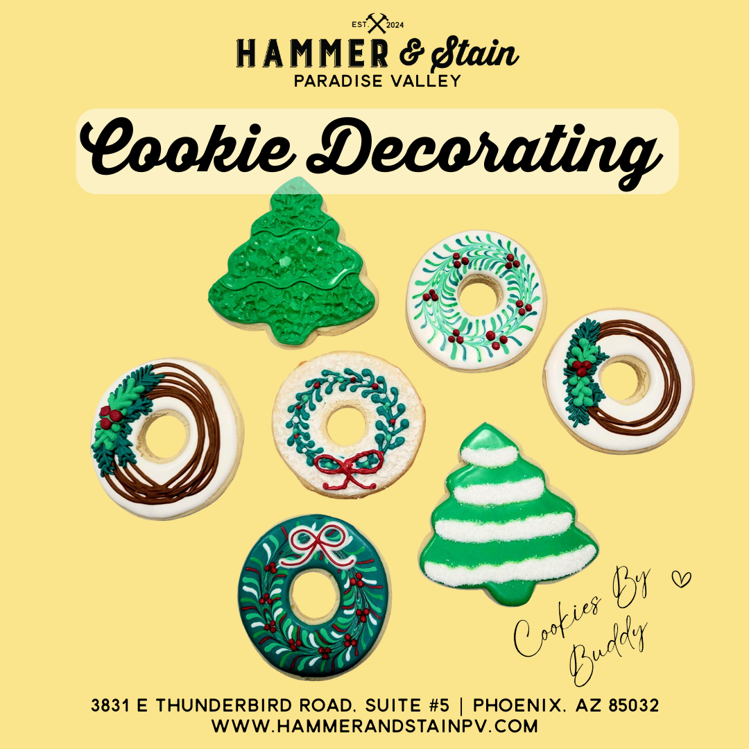 12/20 Saturday 6:00pm - Cookie Decorating!