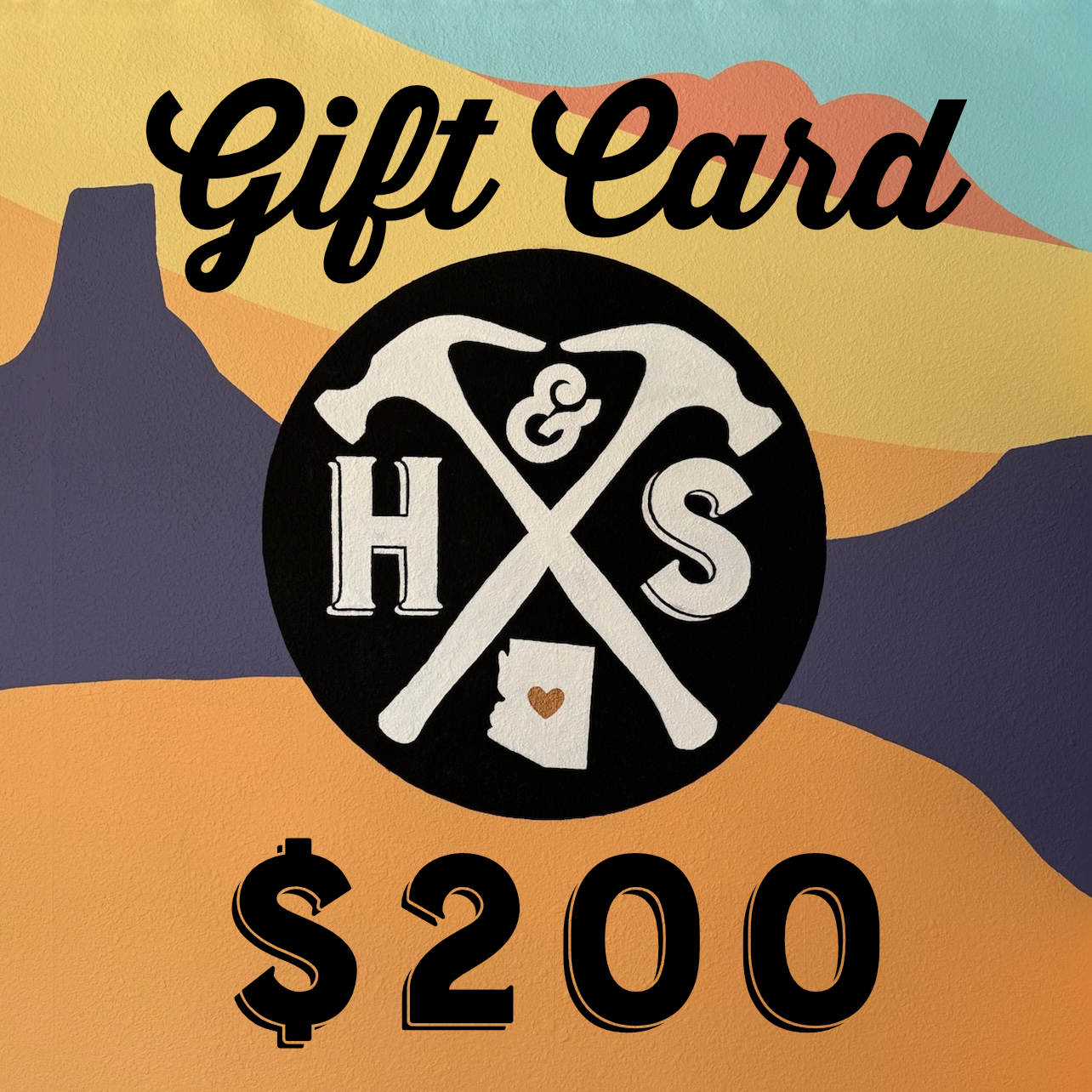 Hammer & Stain Paradise Valley gift card