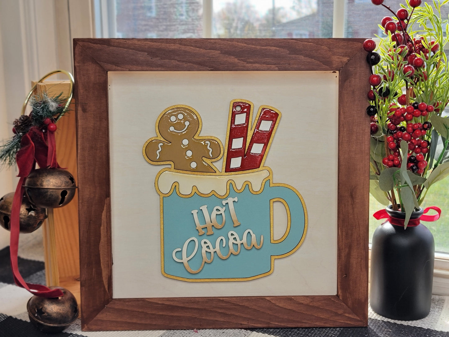 Hot Cocoa 12x12in square (no frame included)