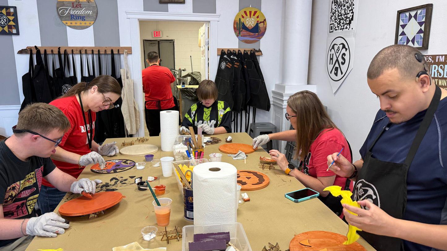 * Creative Craft Circle (A Special Class for Special Needs)
