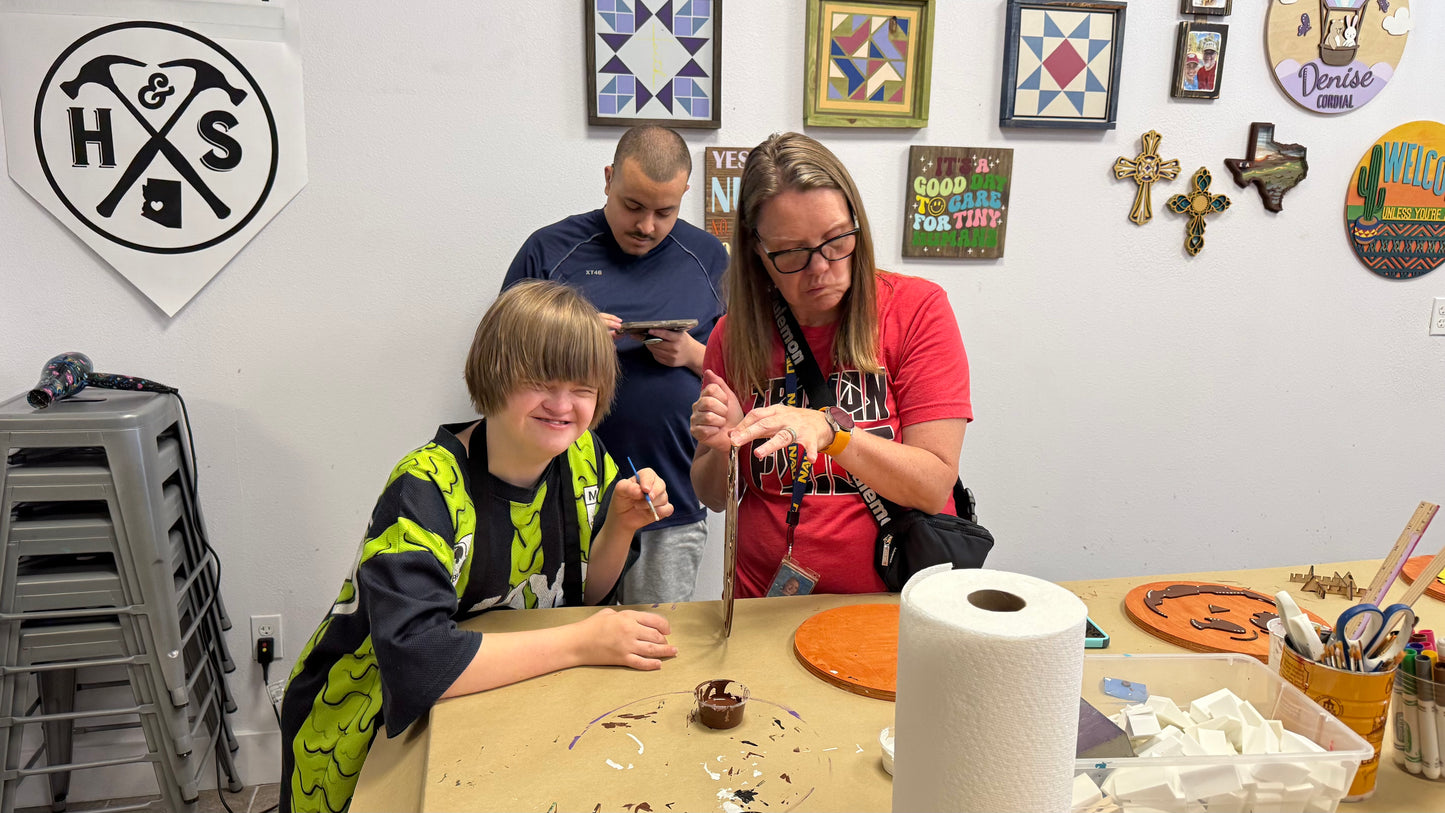 * Creative Craft Circle (A Special Class for Special Needs)