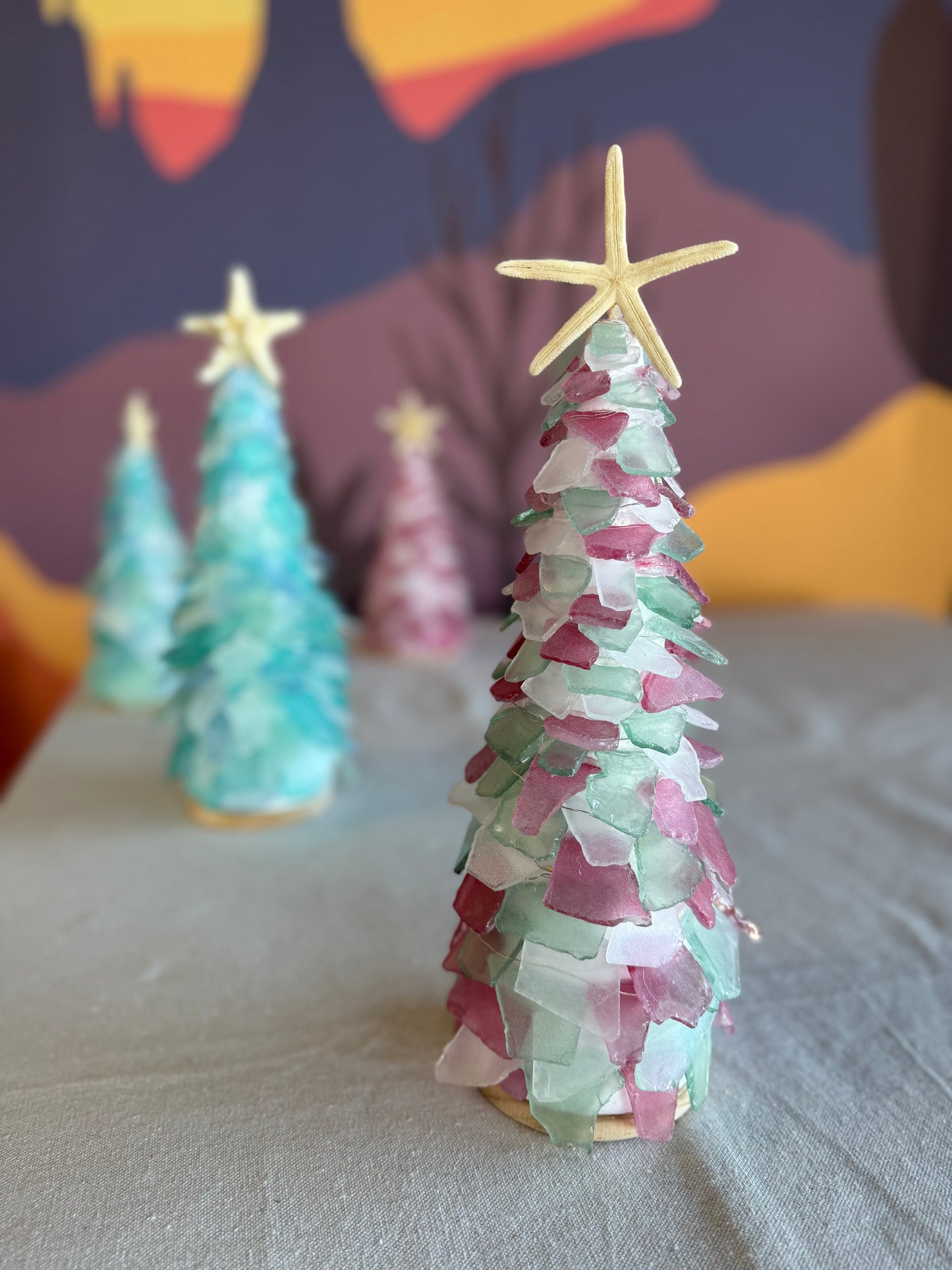 05/14 Wednesday 1:00pm - Tumbled Sea Glass Trees & Succulents