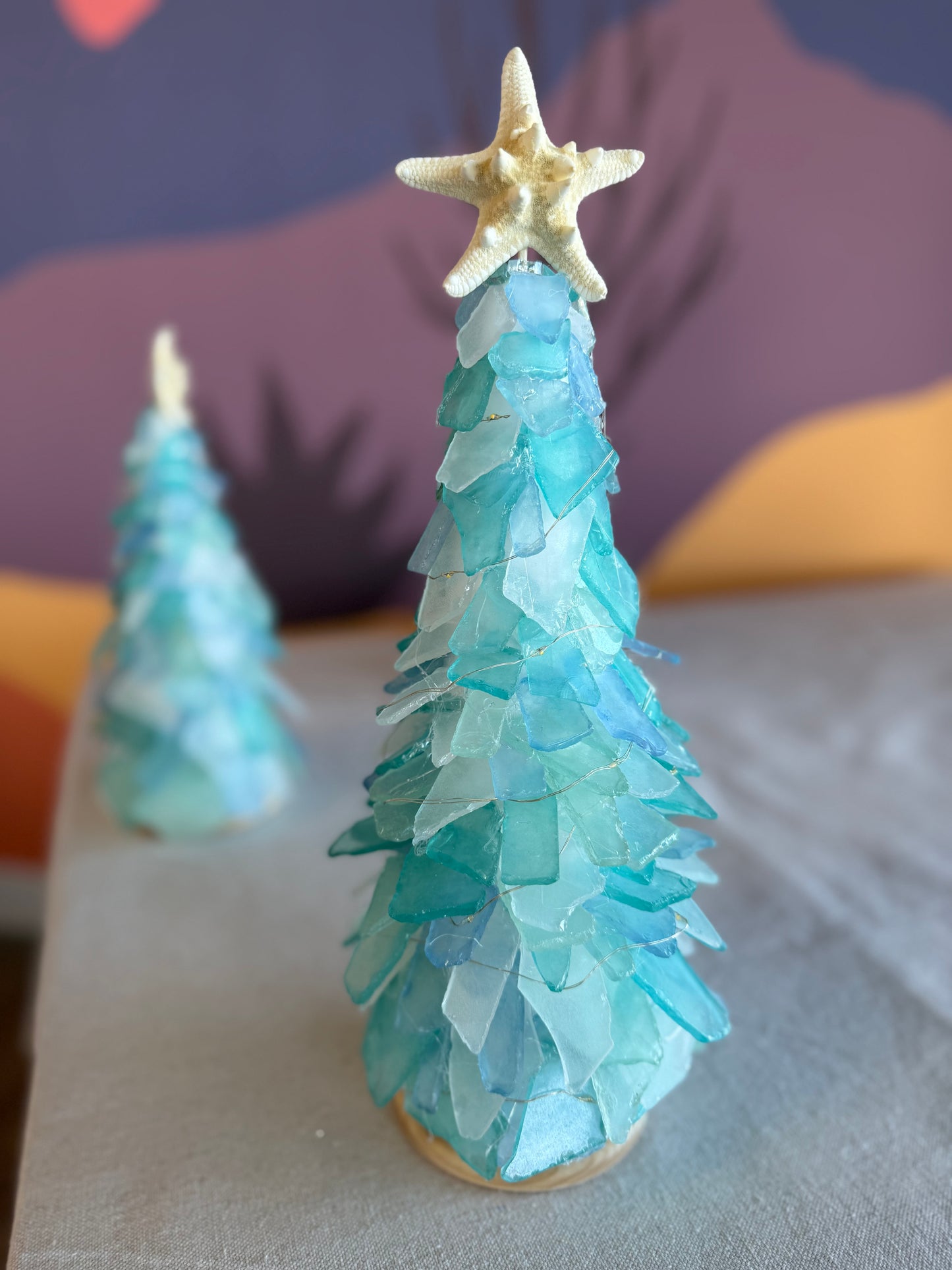 05/14 Wednesday 1:00pm - Tumbled Sea Glass Trees & Succulents