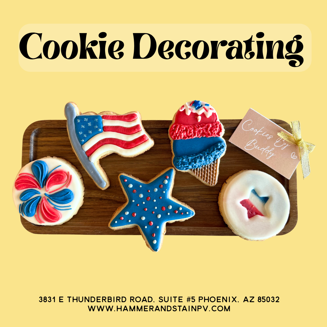 07/08 Wednesday 6:00pm - Cookie Decorating