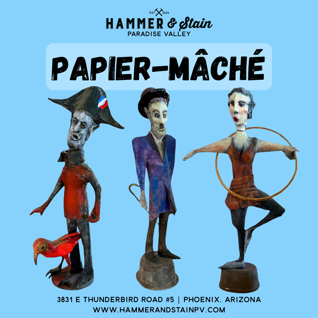 09/13 Saturday 10:00am - Paper Mâché