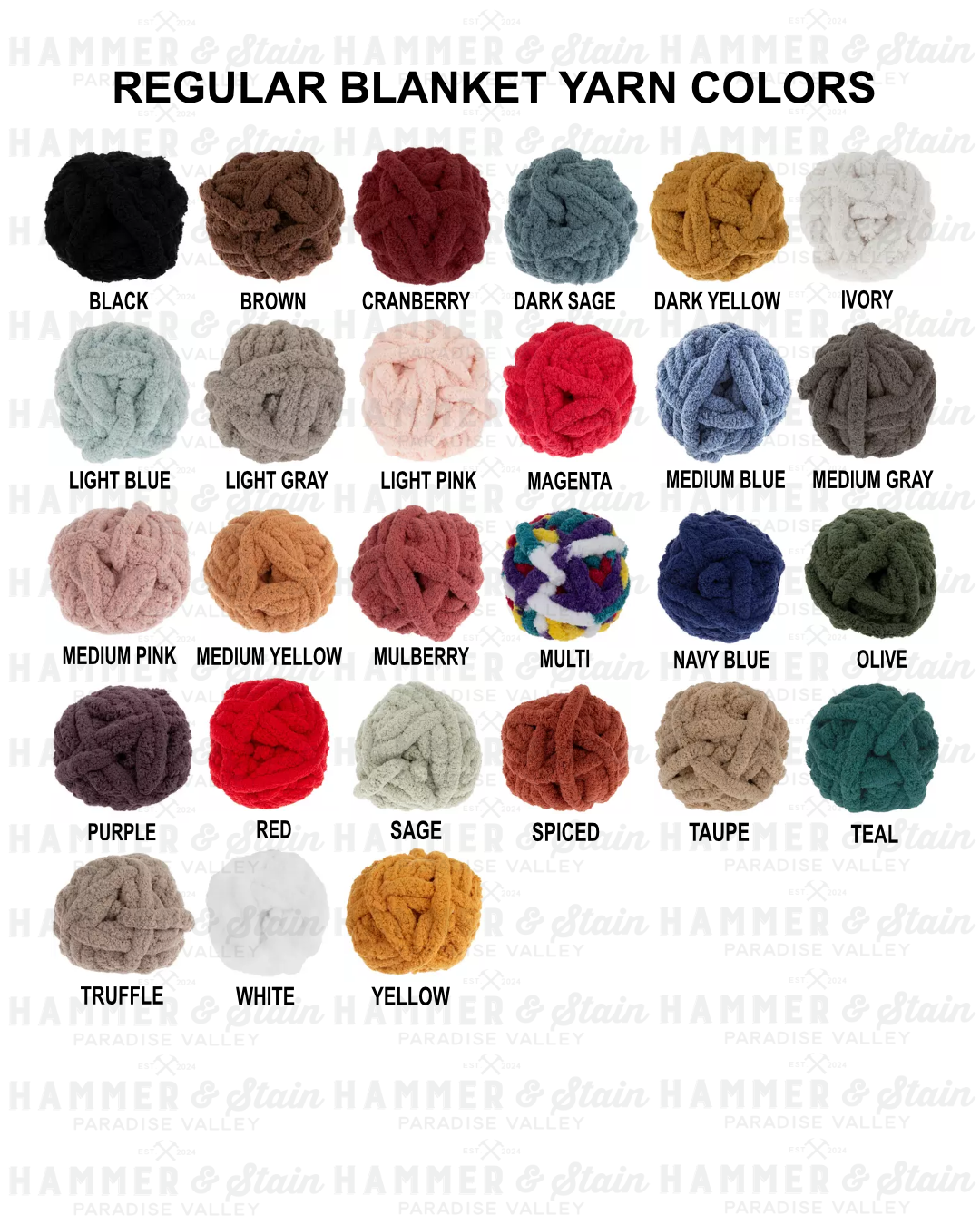 Chunky Knit Blankets! (SAT/SUN only)
