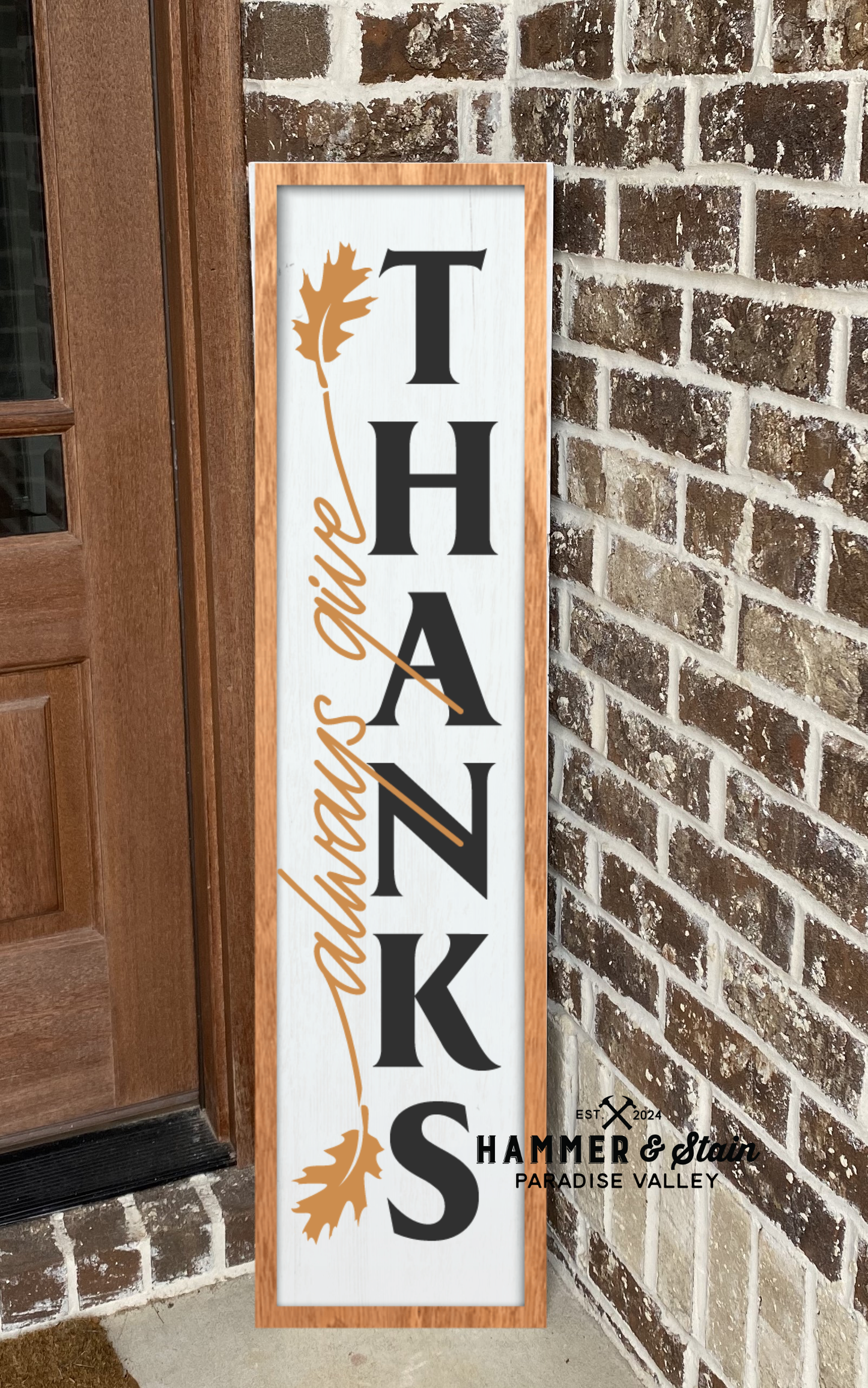 Fall Porch Planks