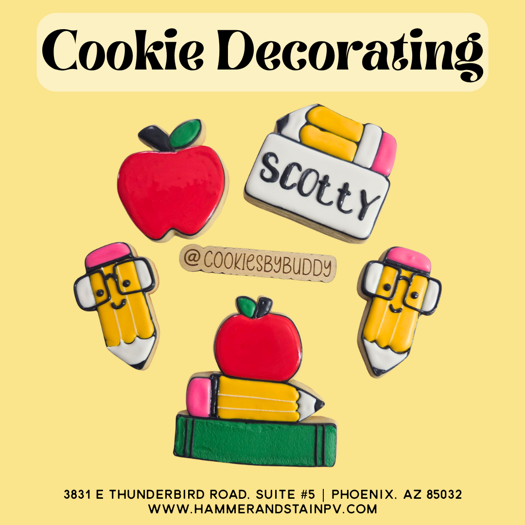 08/20 Thursday 6:00pm - Cookie Decorating