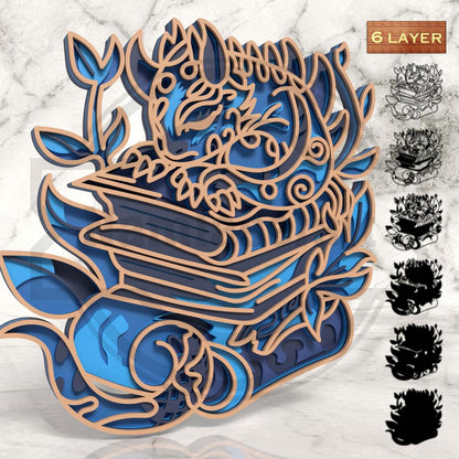 03/28 Saturday 10:00am - Hannah's Party - 3D Layered - Animals and Creatures