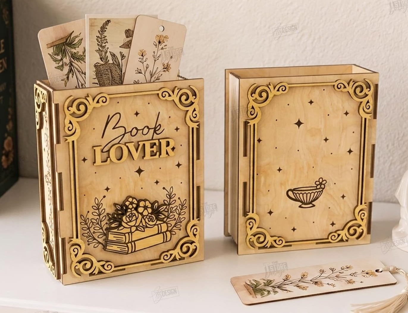Bookmark Storage Boxes