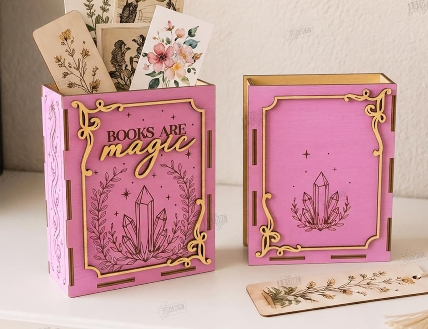 Bookmark Storage Boxes