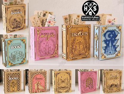 Bookmark Storage Boxes