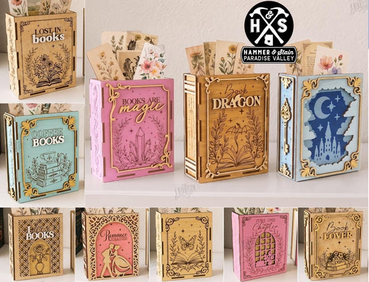 Bookmark Storage Boxes