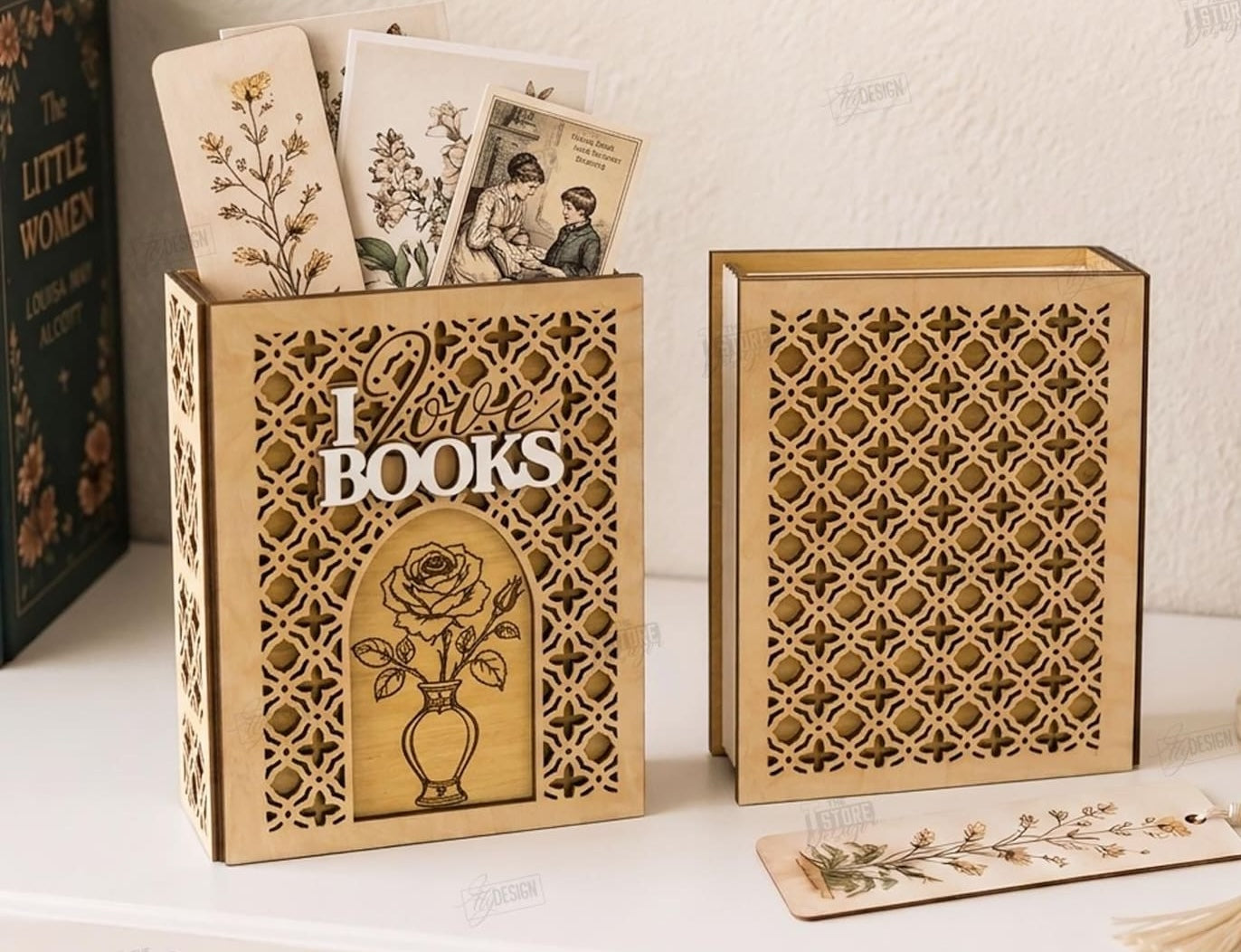 Bookmark Storage Boxes