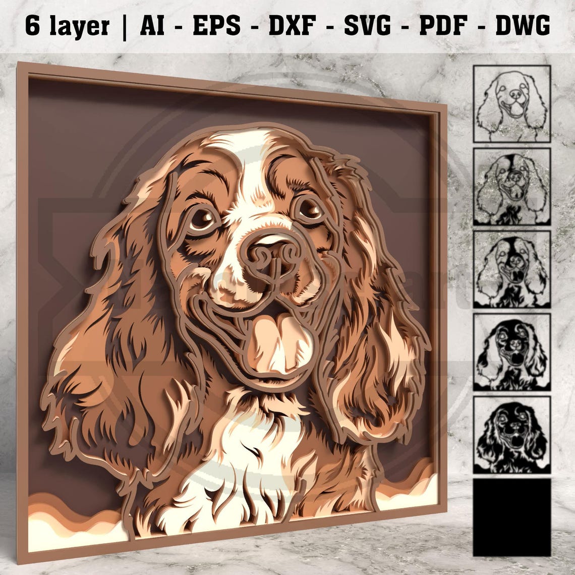 03/28 Saturday 10:00am - Hannah's Party - 3D Layered - Animals and Creatures