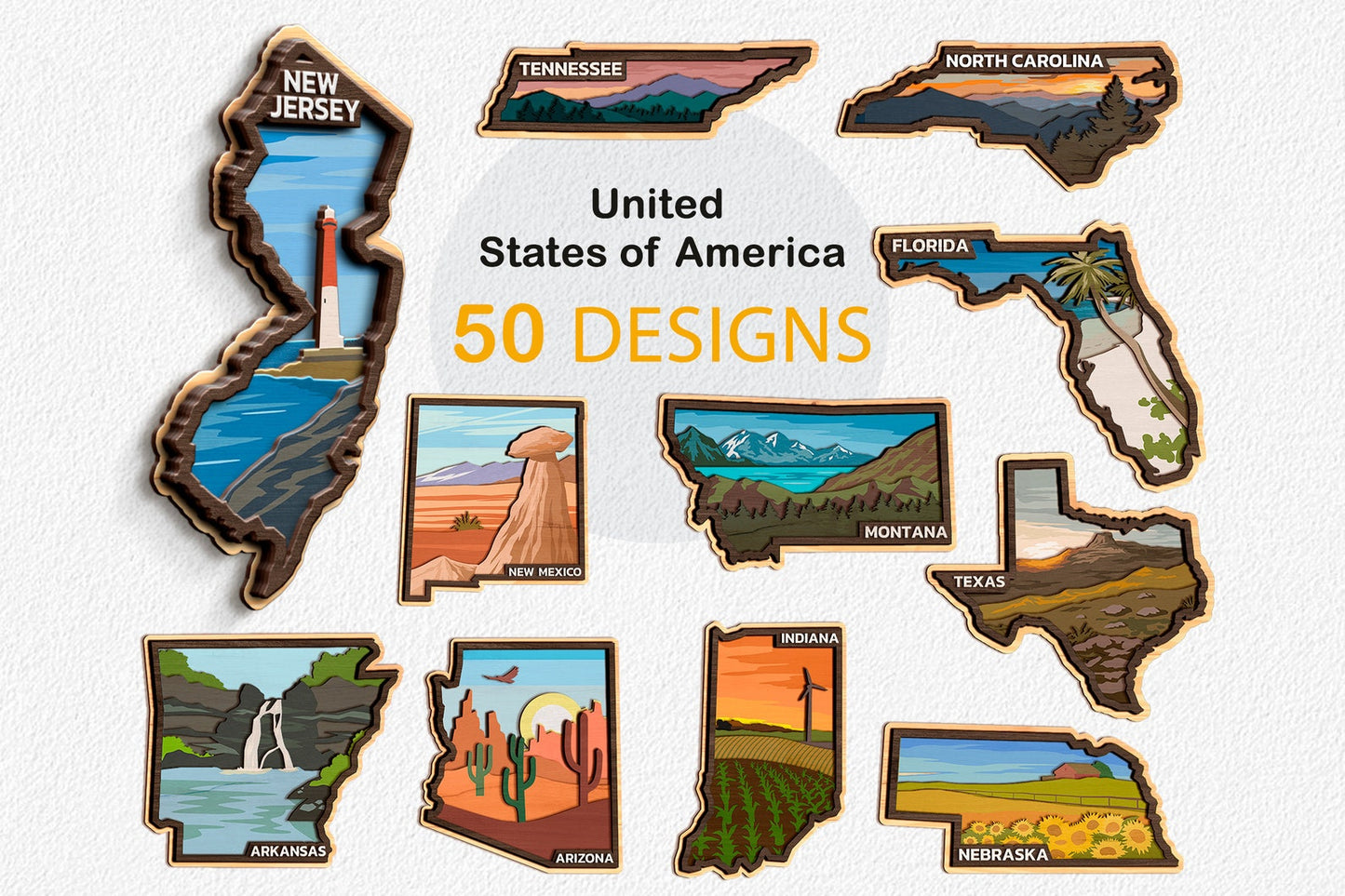 01/15/25 Wednesday 6:00pm - 50 States in 3D!