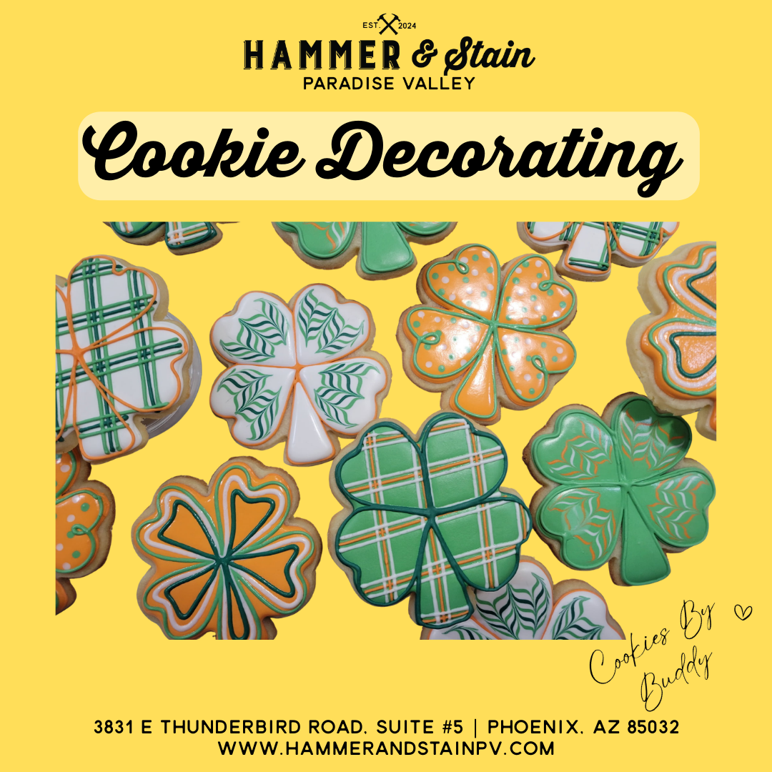 03/26 Thursday 6:00pm - Cookie Decorating!
