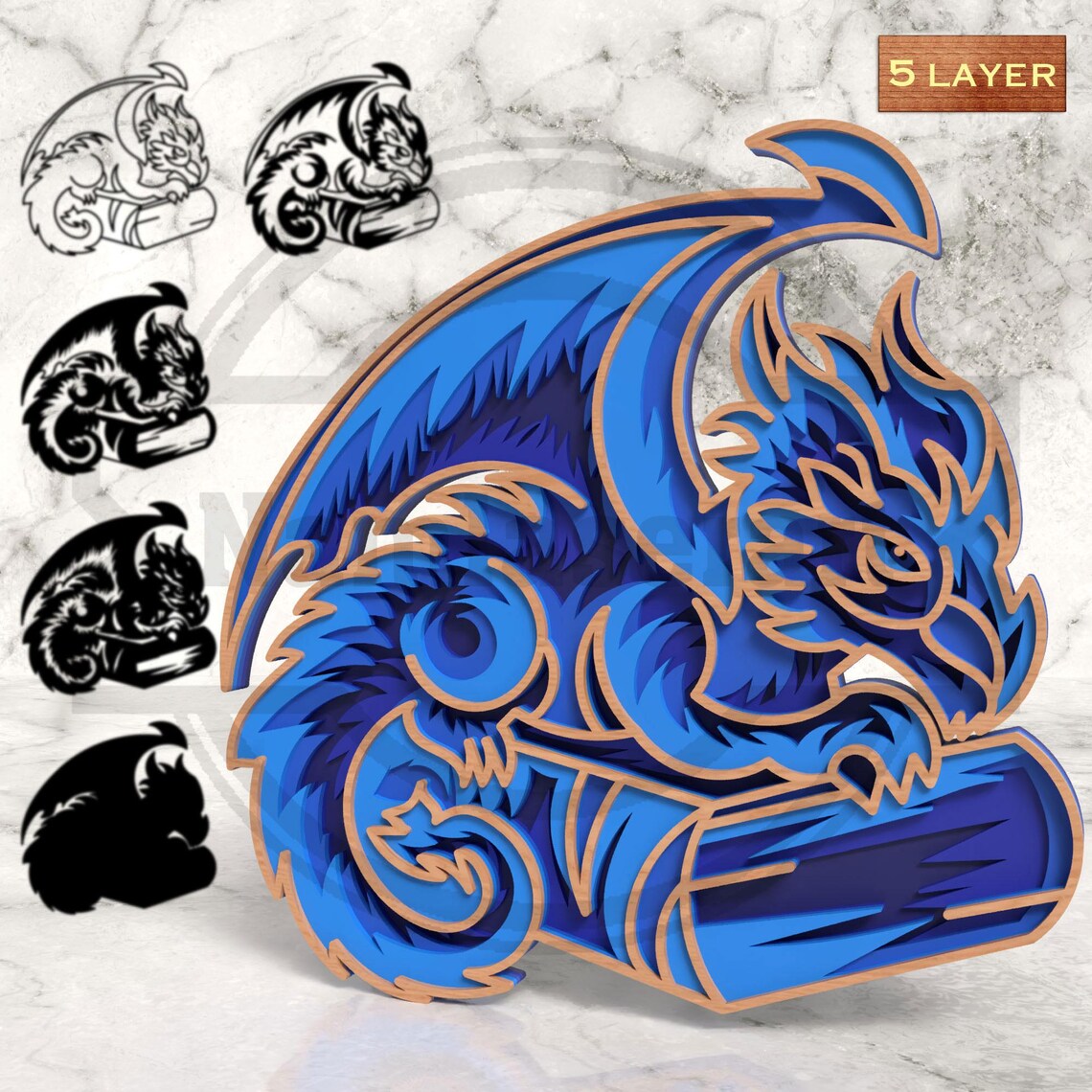 03/28 Saturday 10:00am - Hannah's Party - 3D Layered - Animals and Creatures