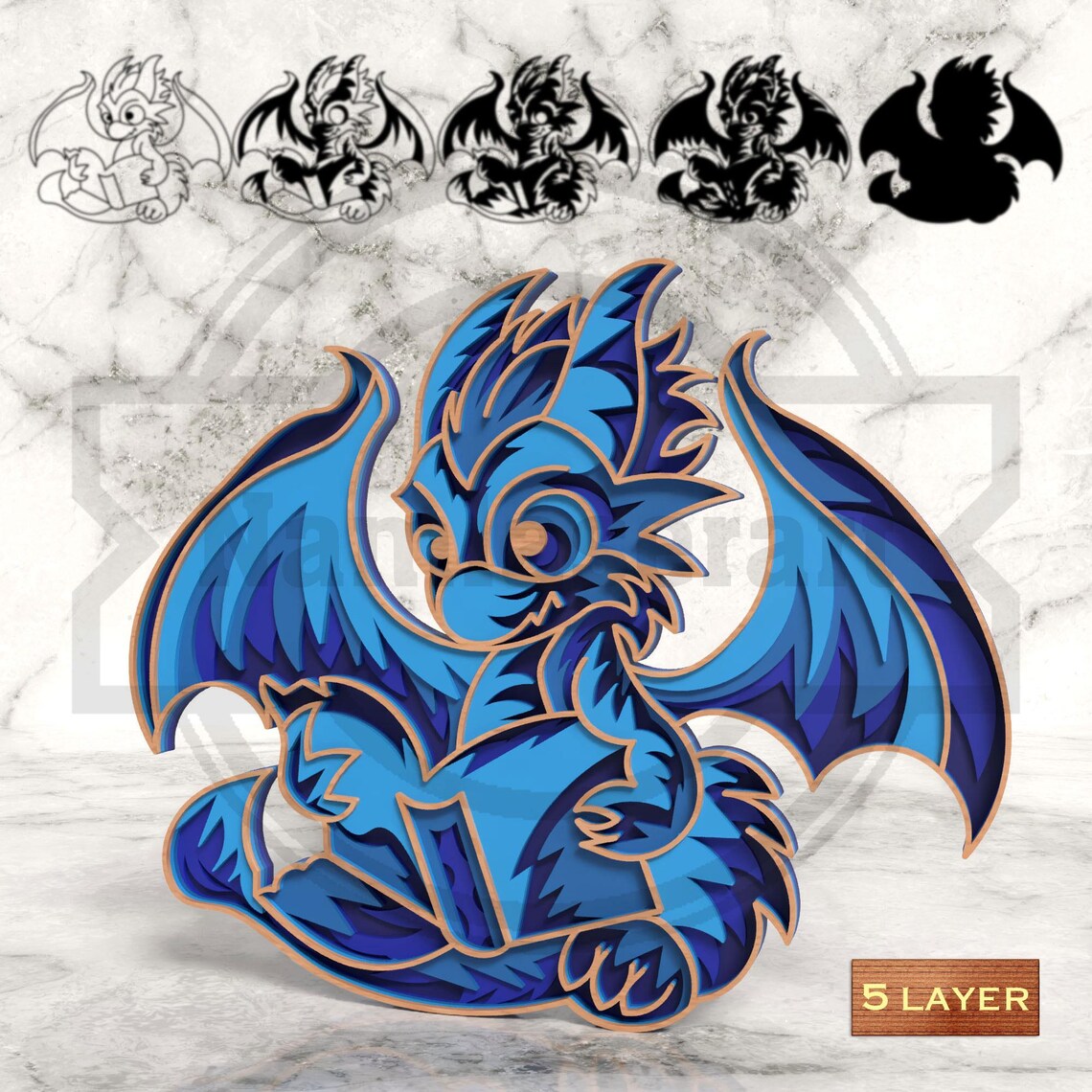 03/28 Saturday 10:00am - Hannah's Party - 3D Layered - Animals and Creatures