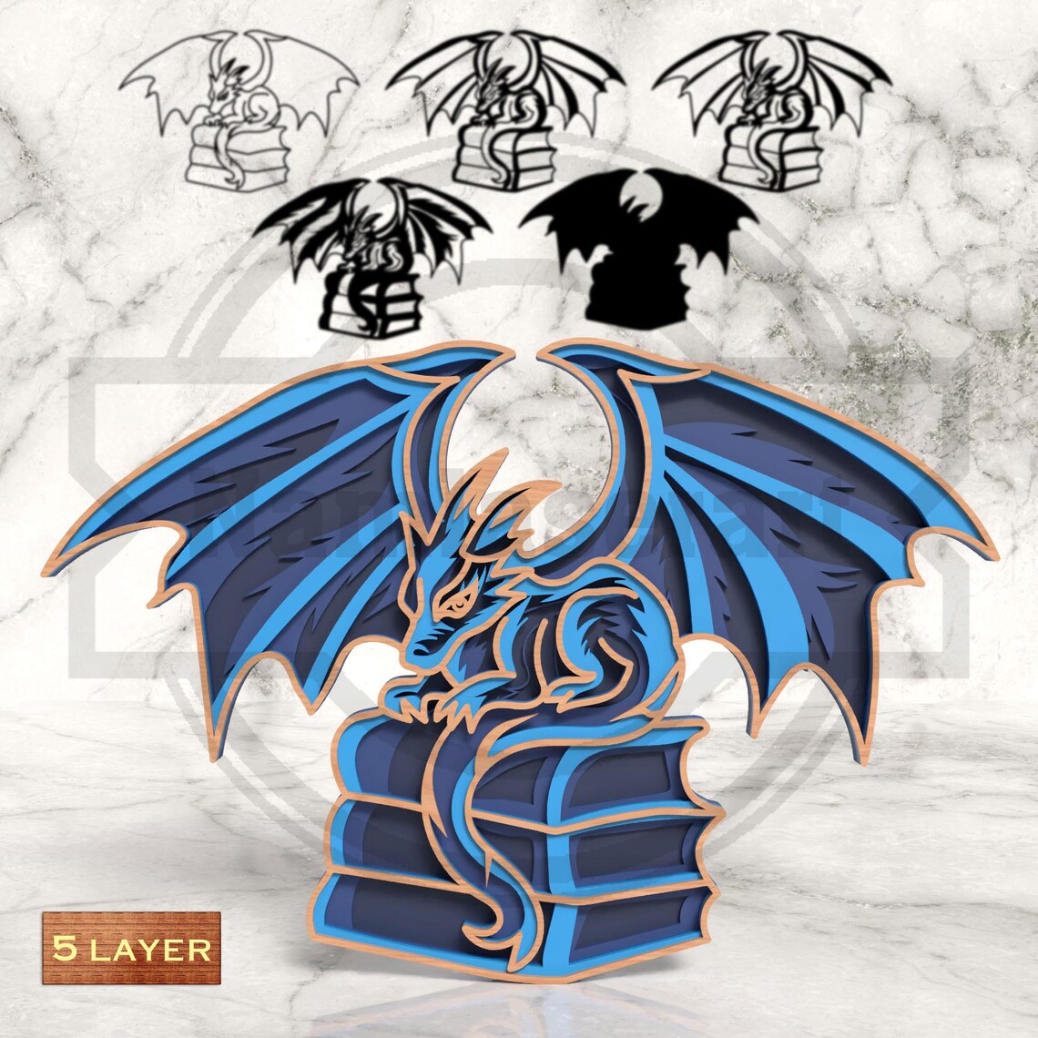 03/28 Saturday 10:00am - Hannah's Party - 3D Layered - Animals and Creatures