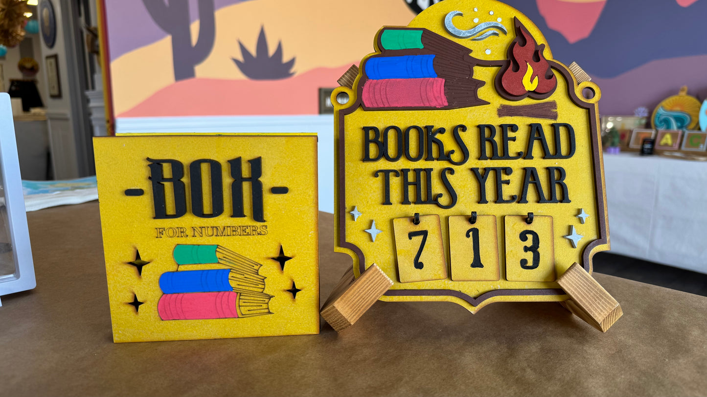 Book Reading counter