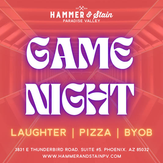 05/10 Saturday 6:00pm - Game Night & Pizza - BYOB