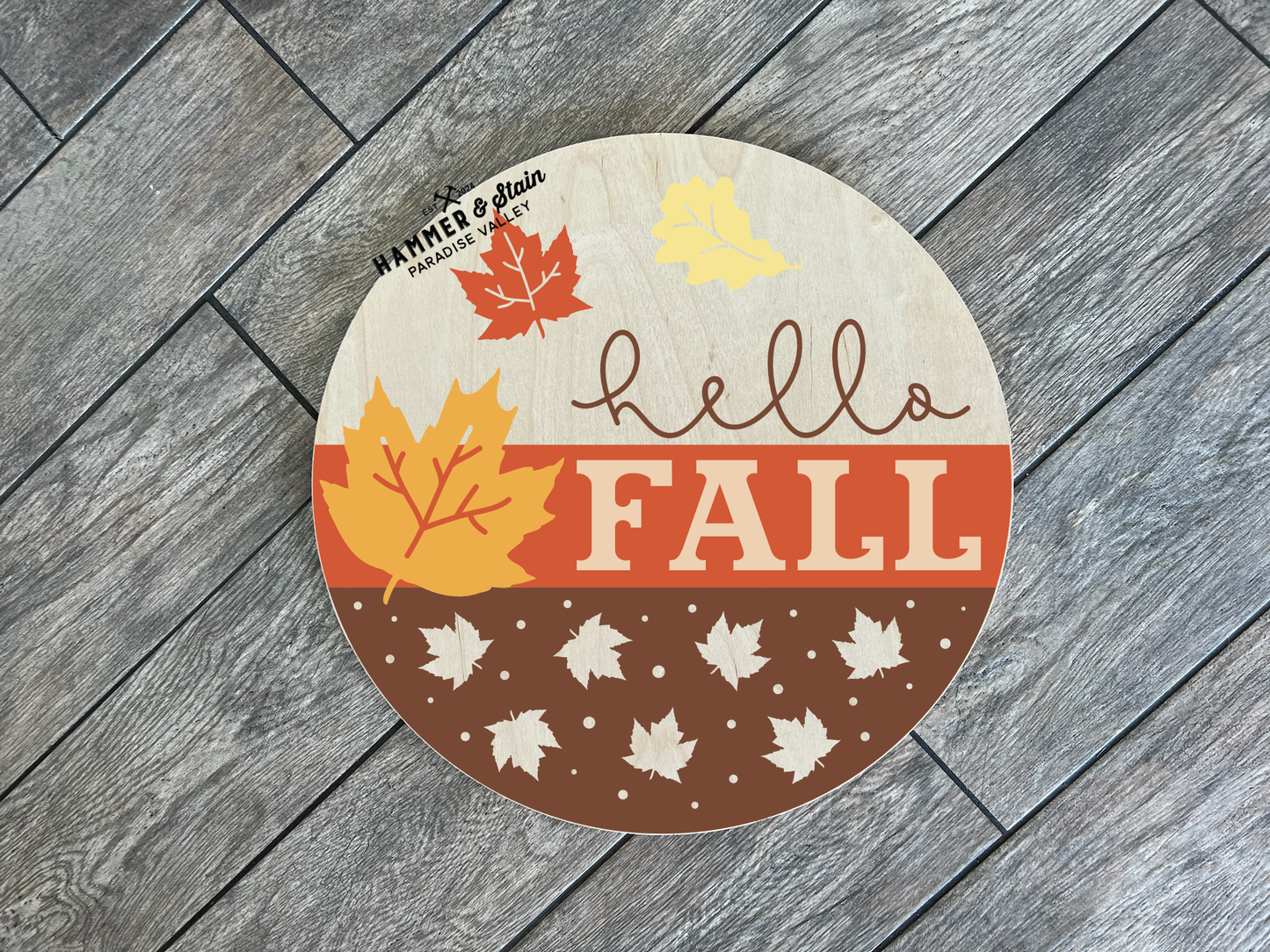 3D Fall Door Hangers