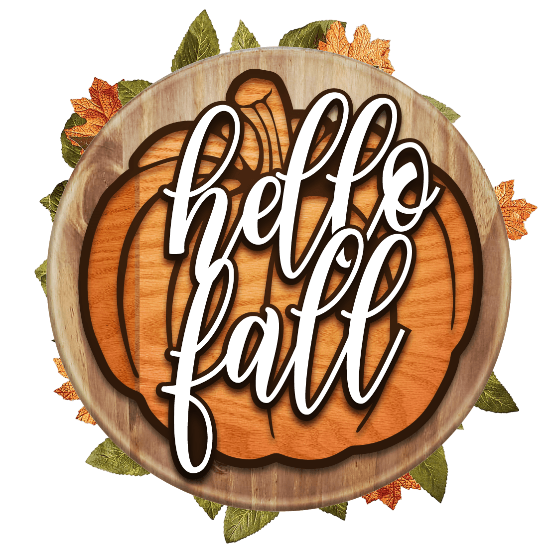 3D Fall Door Hangers