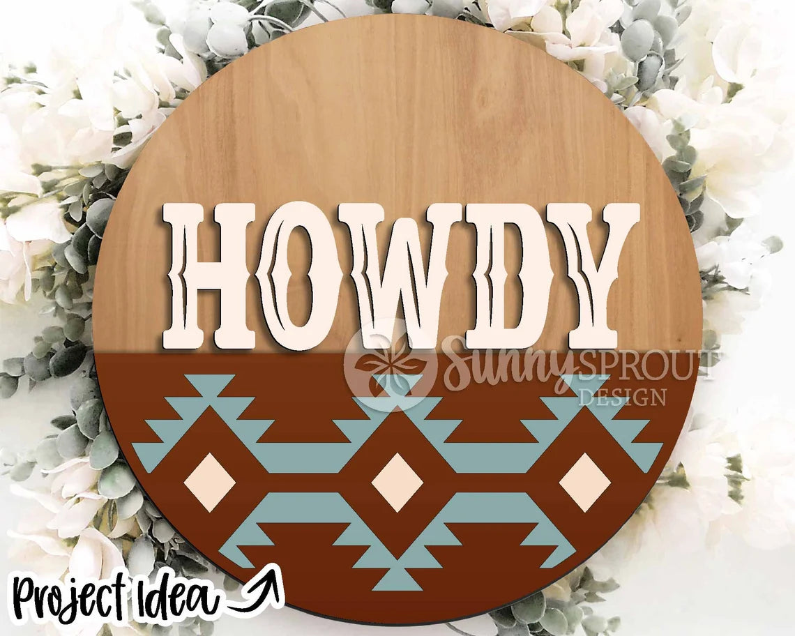 Howdy Aztec Pattern