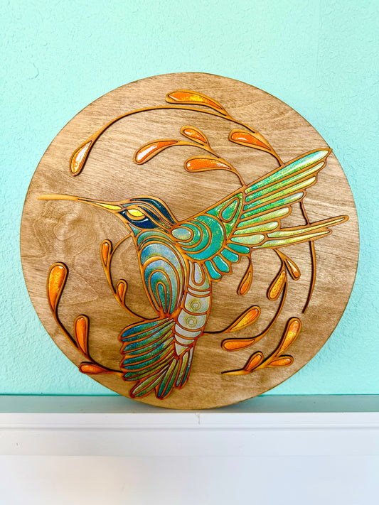 Hummingbird 12in round