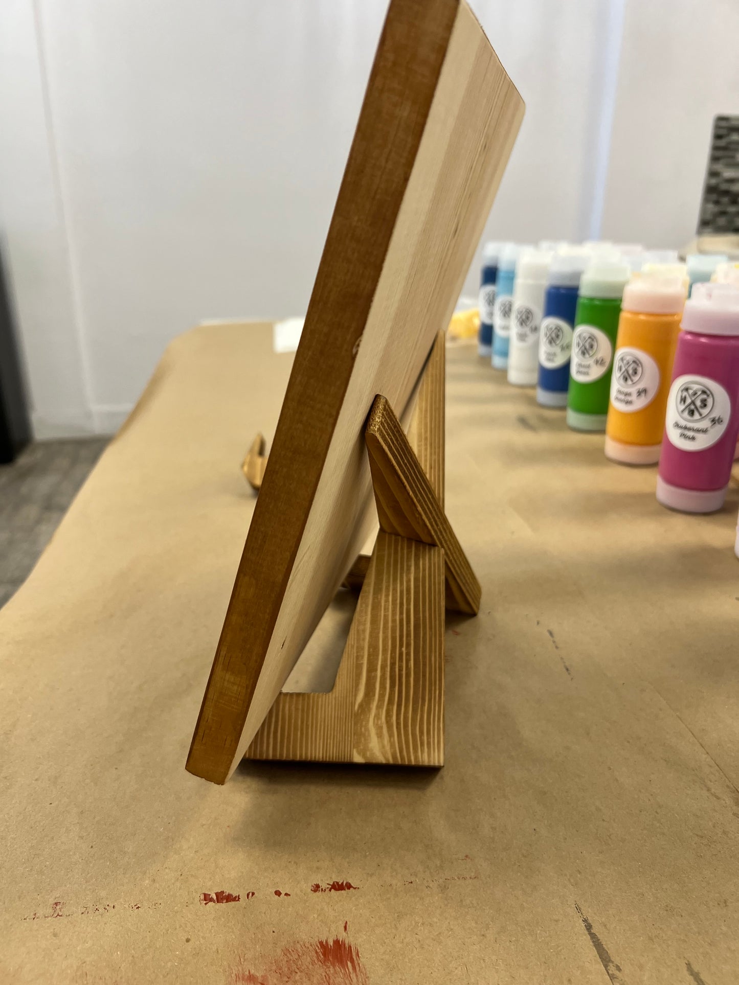 Wood stand