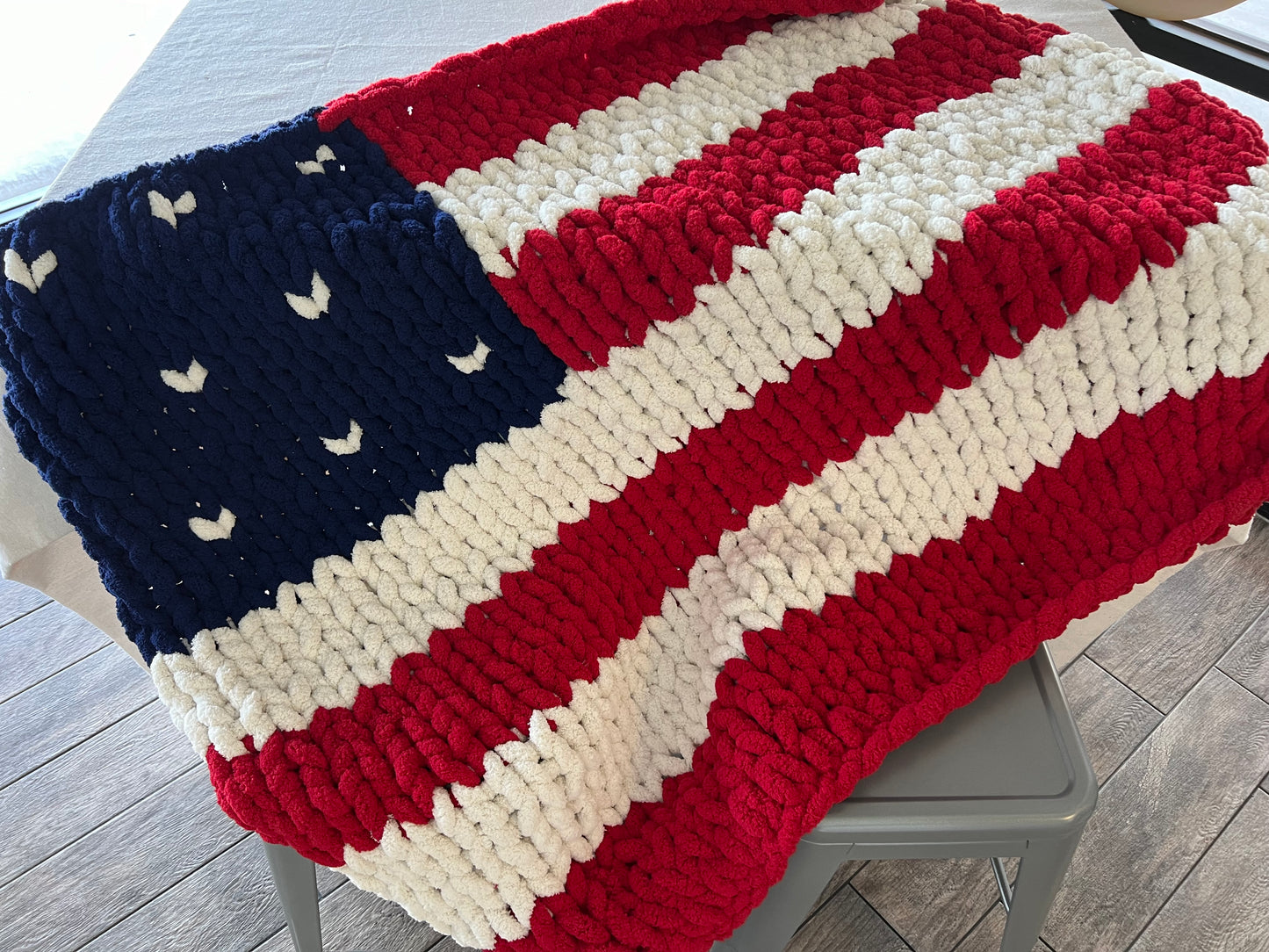 12/20 Friday 10:00am - Cozy Flag Blanket!