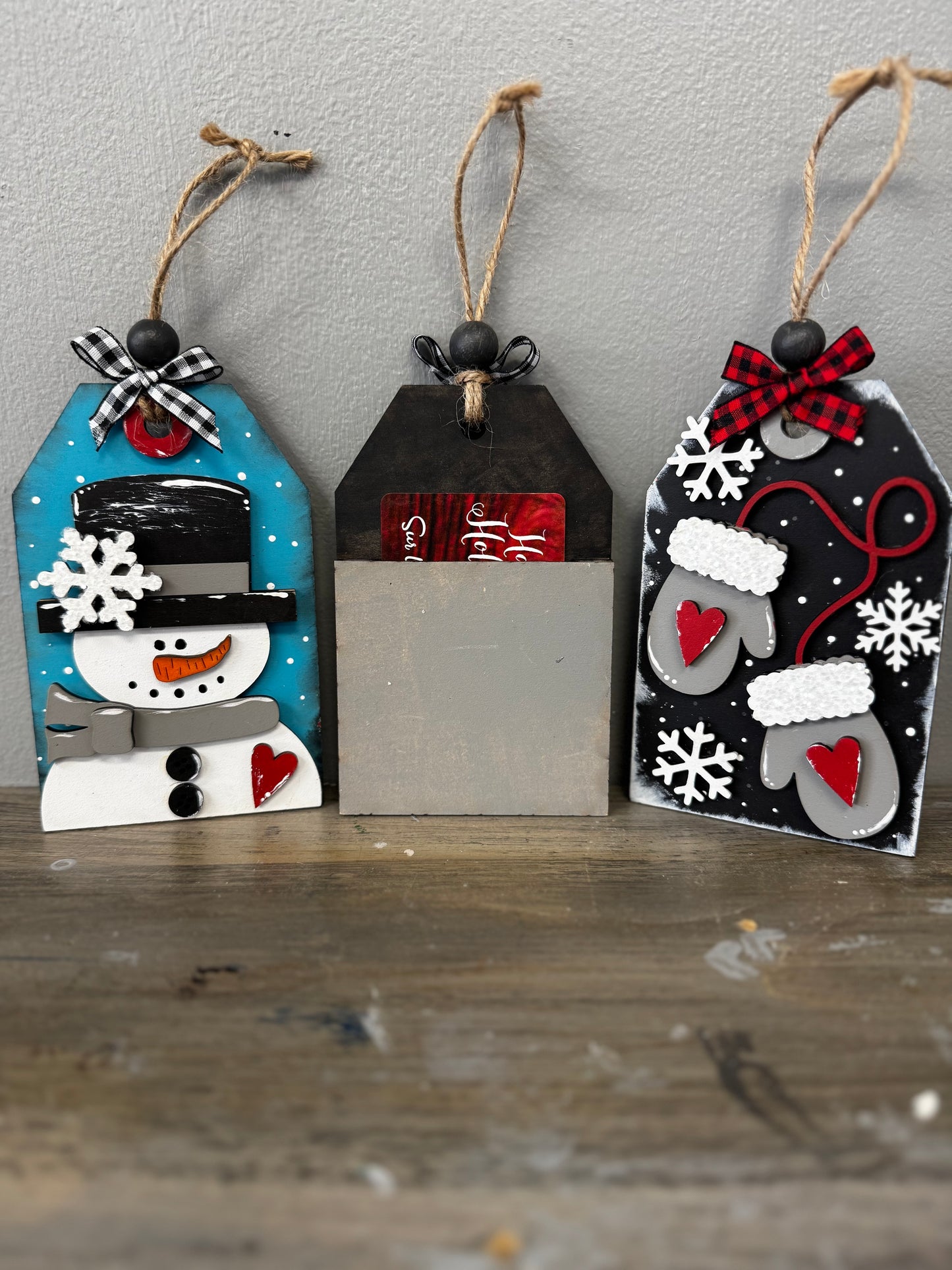 Christmas Ornaments and Gift Card Holders