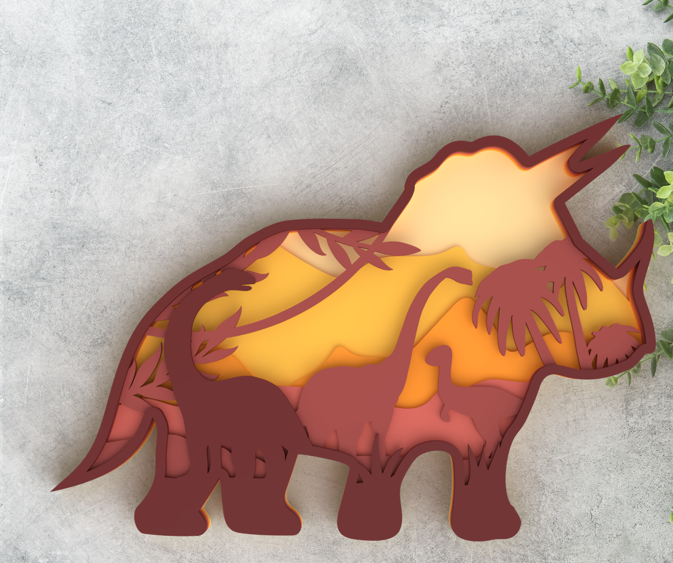 3D Layered - Animals and Creatures