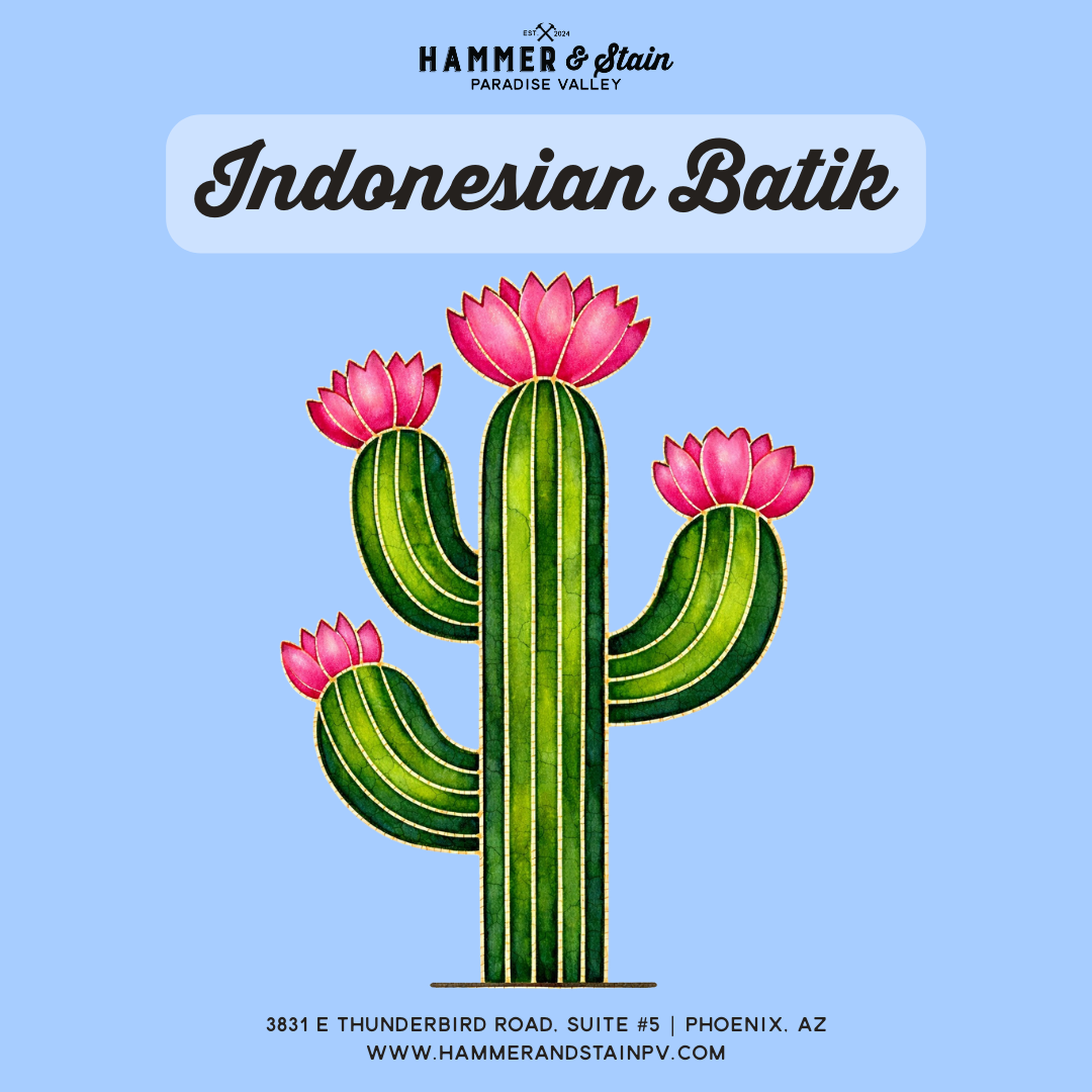 04/25 Saturday 11:00am - Indonesian Batik