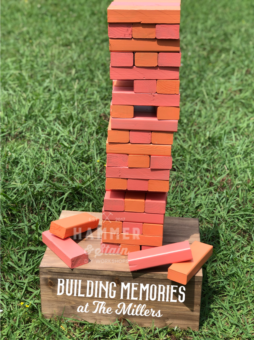 Yard Jenga