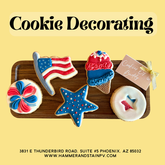 07/08 Wednesday 6:00pm - Cookie Decorating
