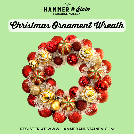 11/30 Sunday 2:00pm - Christmas Ornament Wreath