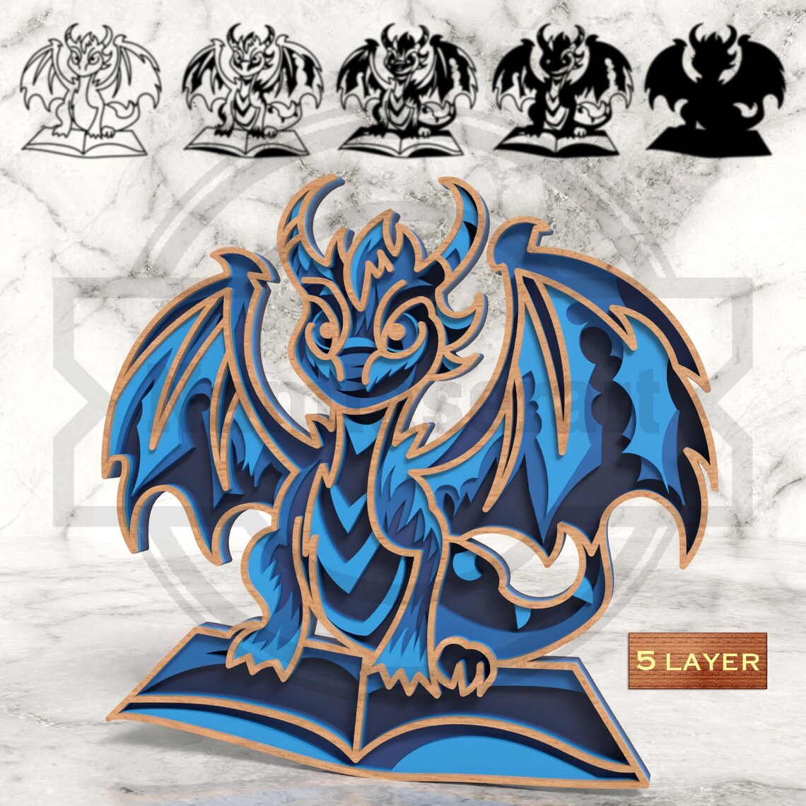 03/28 Saturday 10:00am - Hannah's Party - 3D Layered - Animals and Creatures