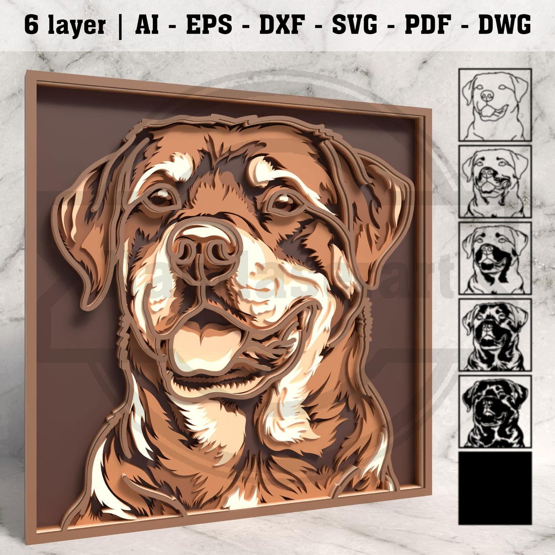 03/28 Saturday 10:00am - Hannah's Party - 3D Layered - Animals and Creatures