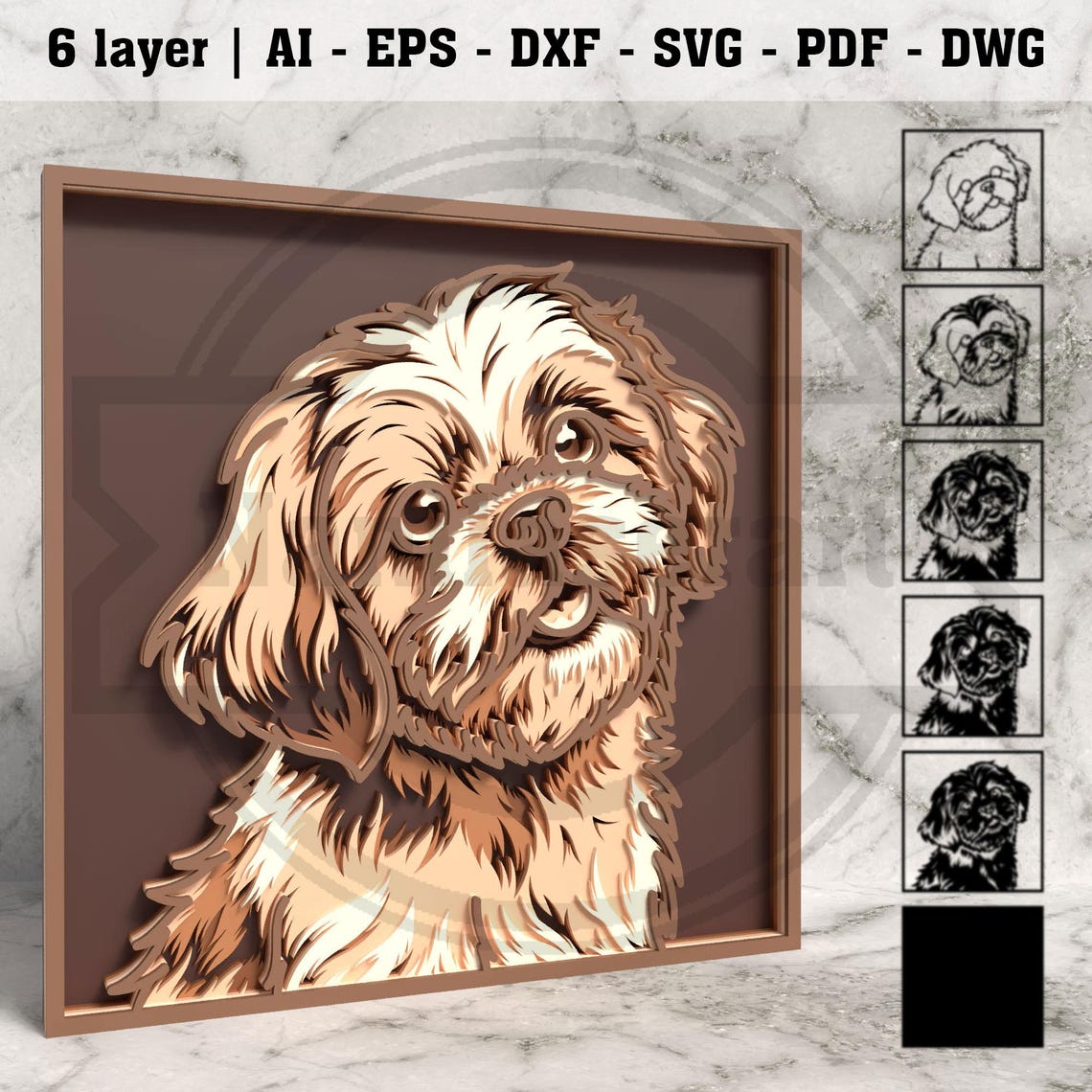 03/28 Saturday 10:00am - Hannah's Party - 3D Layered - Animals and Creatures