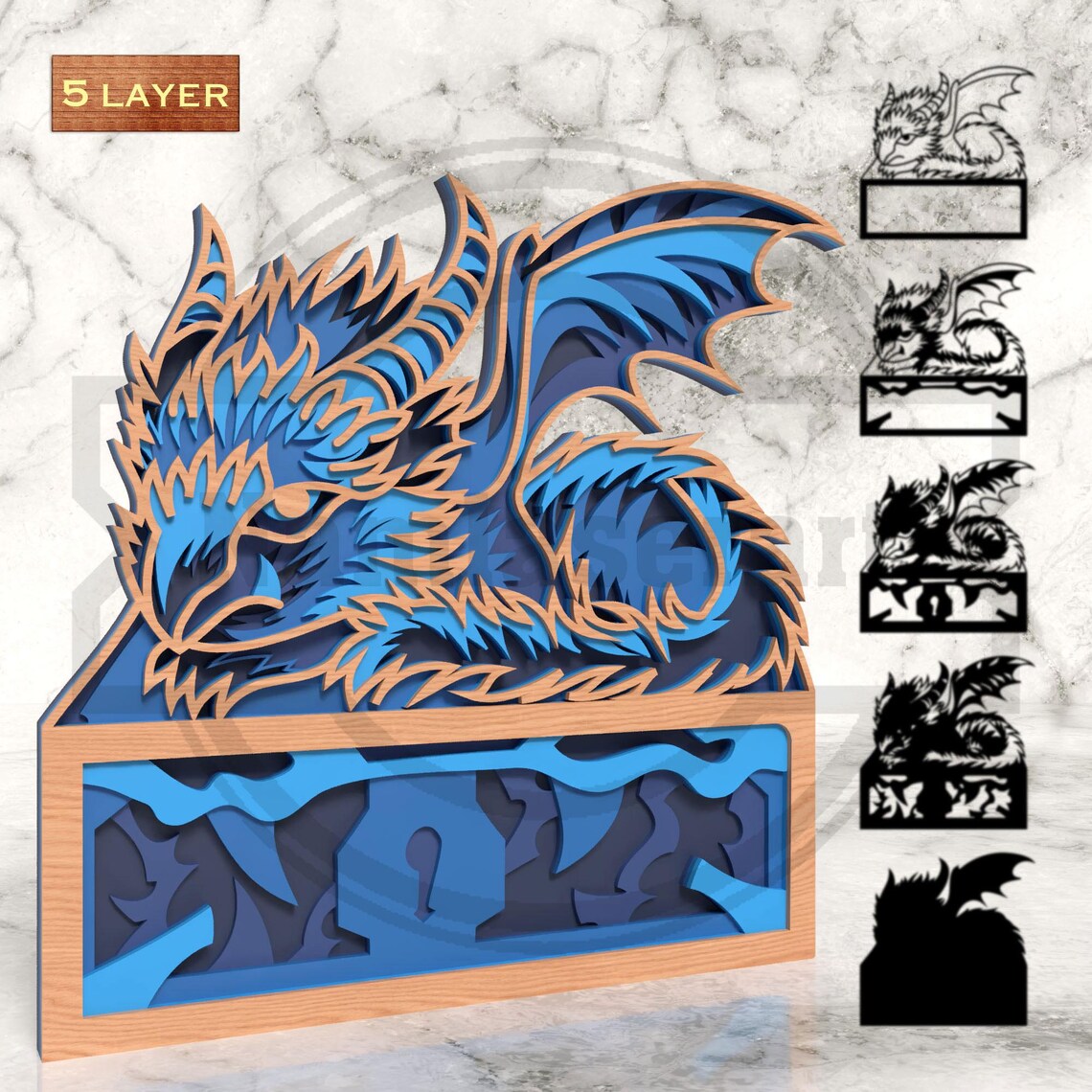 03/28 Saturday 10:00am - Hannah's Party - 3D Layered - Animals and Creatures