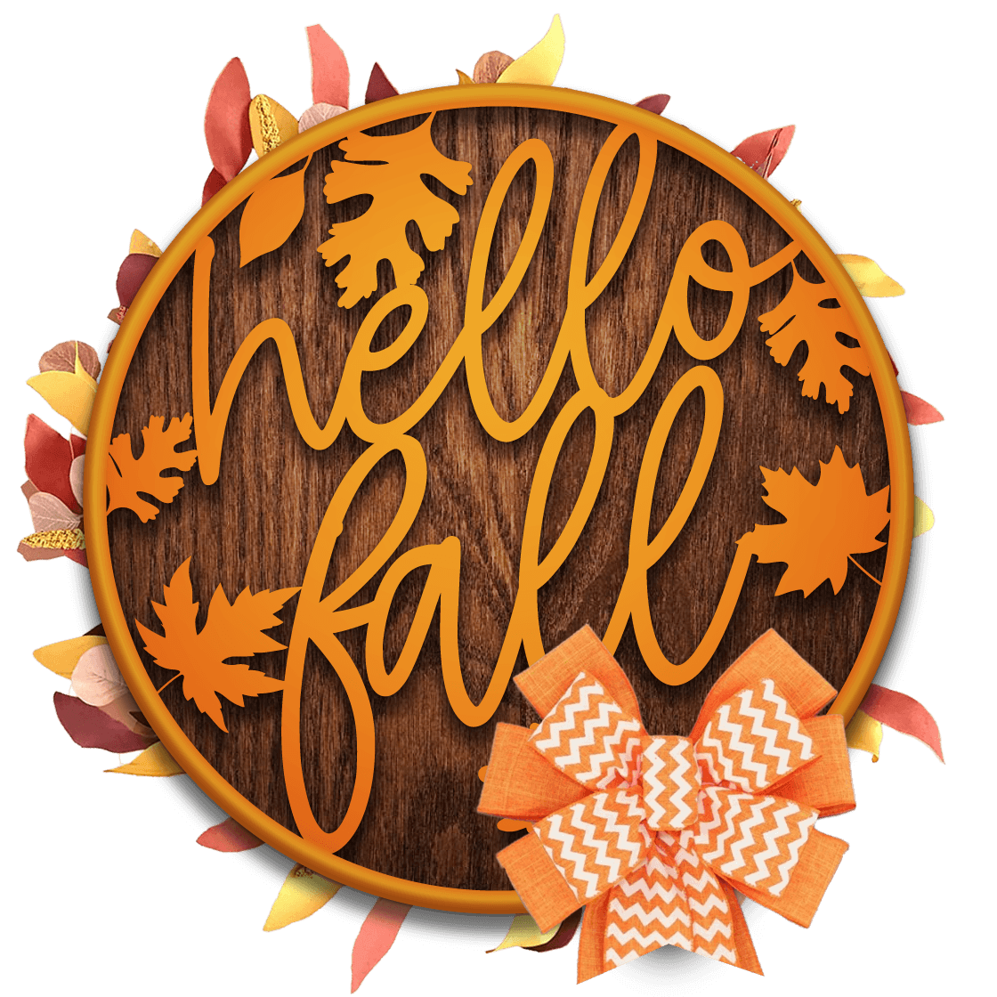 3D Fall Door Hangers