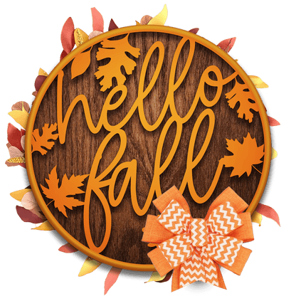 3D Fall Door Hangers